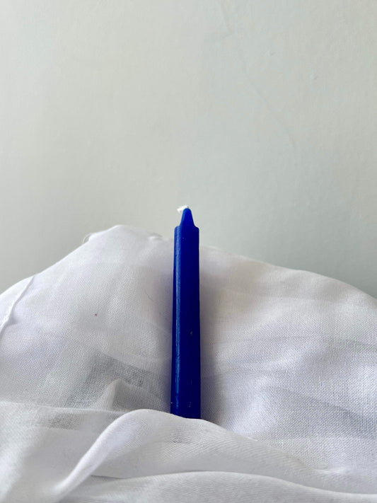 Blue Candle - Small